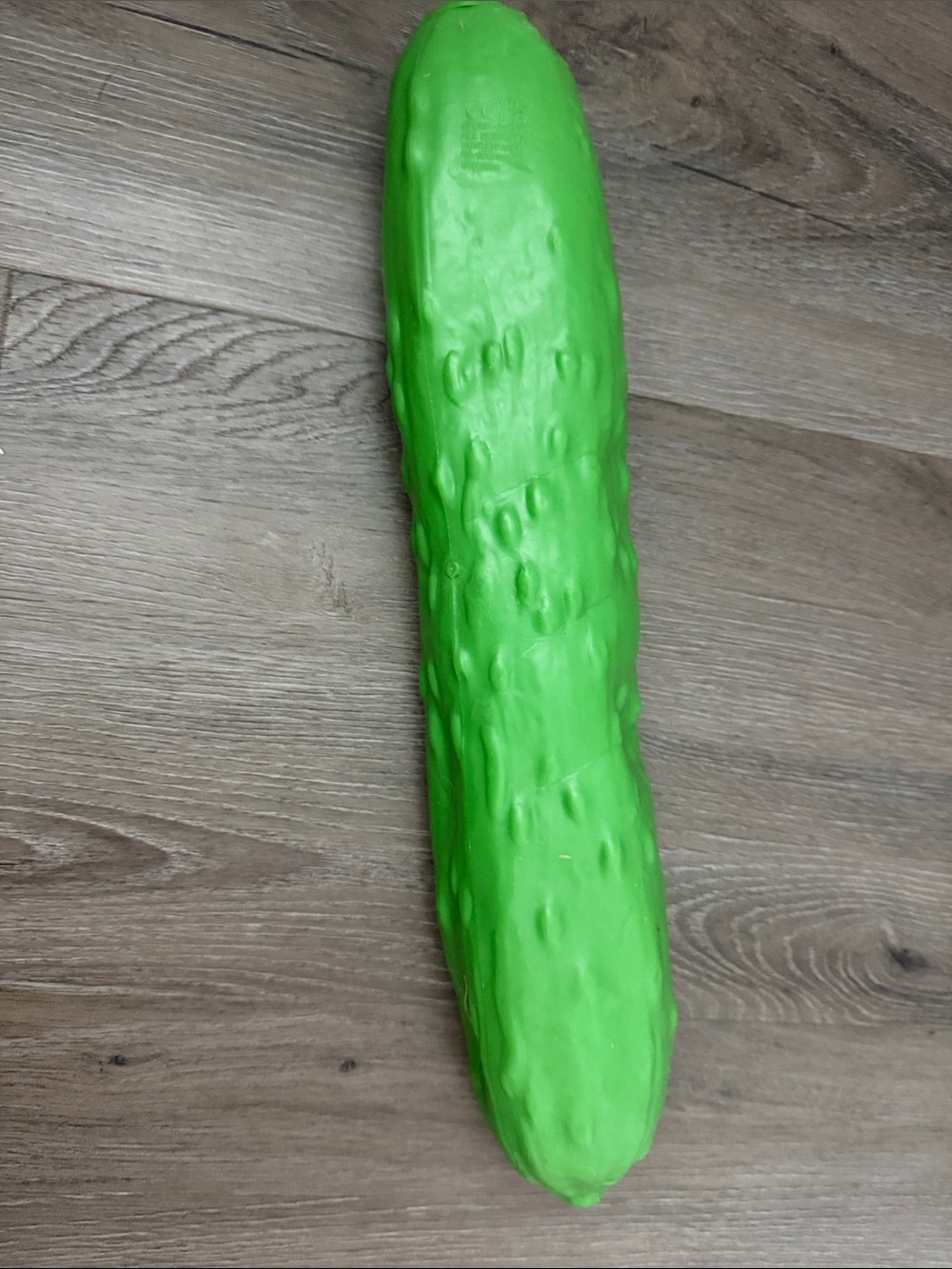 Novelty Giant Pickle squeezy- Bright Green